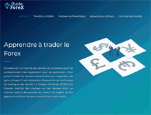 Tablet Screenshot of guideforex.fr